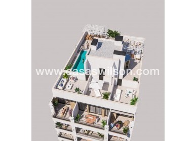 Apartamento - Nueva construcción  - Torrevieja - Playa de El Cura