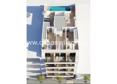 Appartement - Nieuwbouw - Torrevieja - Centro