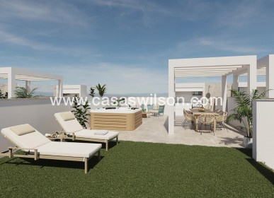 Bungalow - New Build - Pilar de la Horadada - Parque Ramon eugenio Escudero