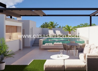 Bungalow - Nueva construcción  - Pilar de la Horadada - parques de Andromeda