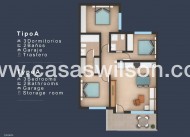 Nieuwbouw - Bungalow - San Pedro del Pinatar - Los Pinos