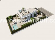 Nieuwbouw - Villa - Fuente Alamo - Hacienda Del Álamo Golf