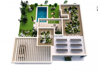 New Build - Villa - BAÑOS Y MENDIGO - Altaona golf and country village