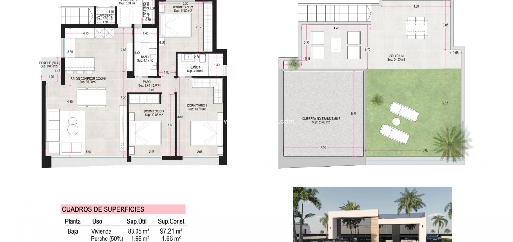 New Build - Villa - Alhama De Murcia - Condado de Alhama