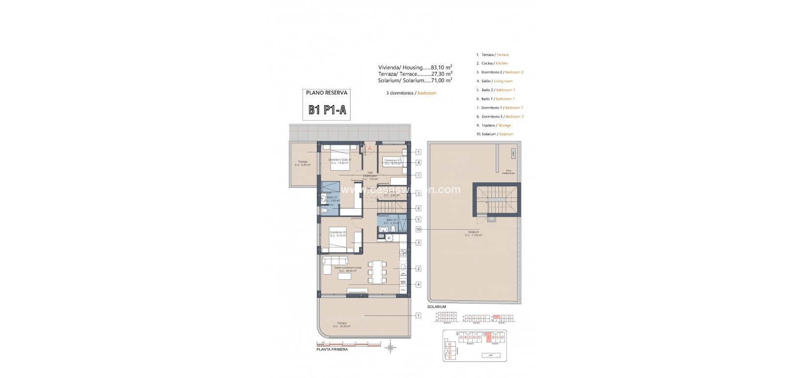 Nueva construcción  - Apartamento - Los Alczares - Serena Golf