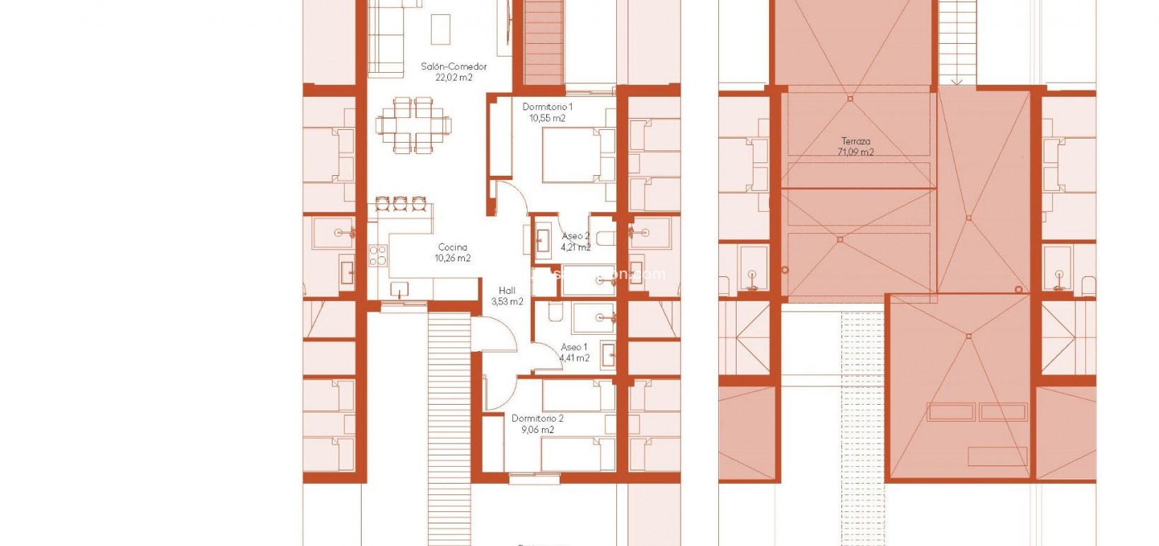 Nueva construcción  - Adosado - BAÑOS Y MENDIGO - Altaona Golf And Country Village