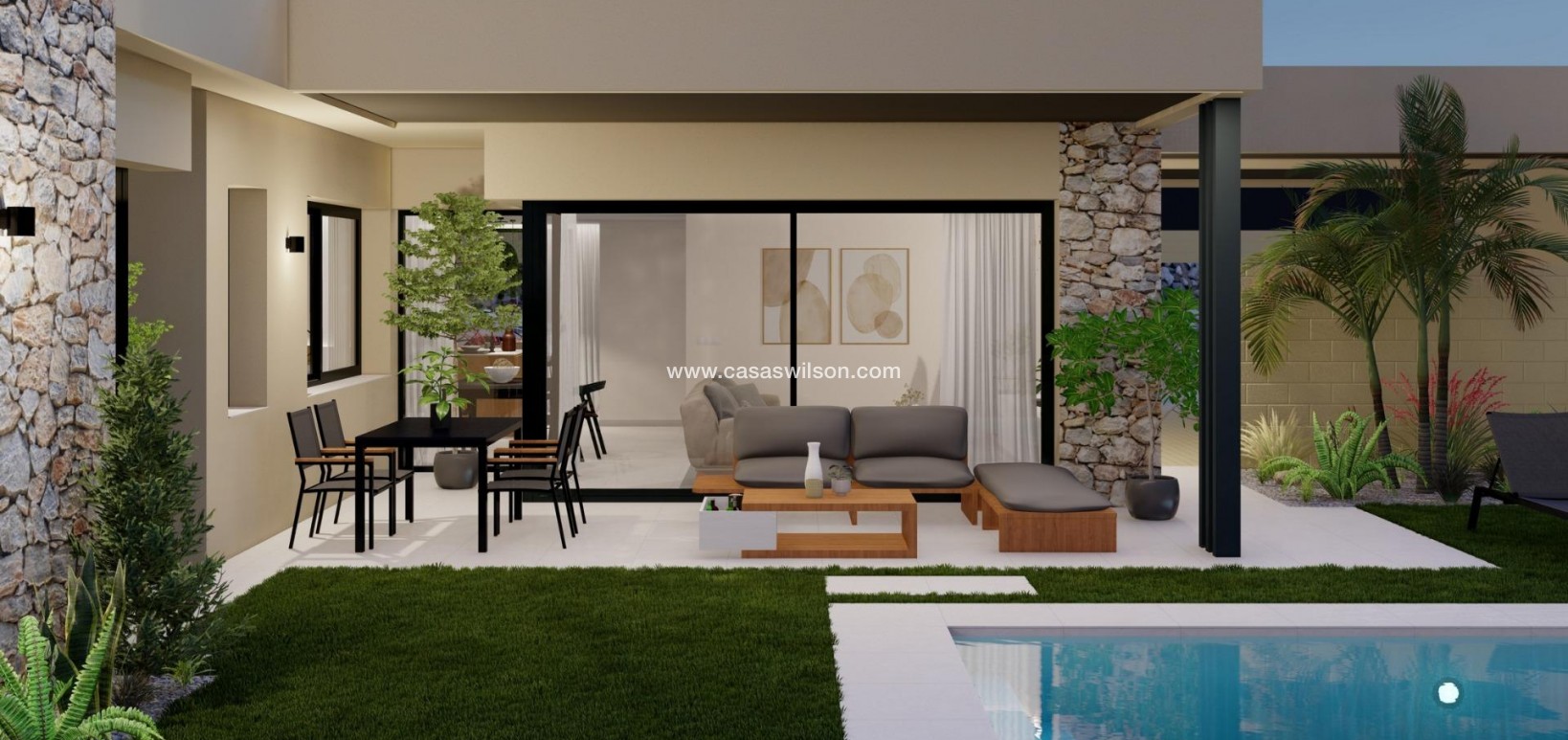 New Build - Villa - BAÑOS Y MENDIGO - Altaona Golf And Country Village