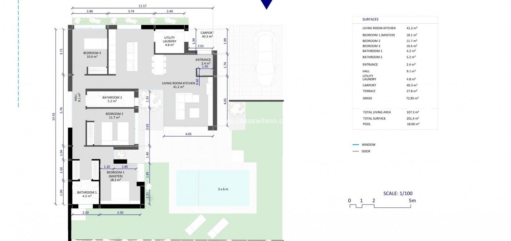 New Build - Villa - BAÑOS Y MENDIGO - Altaona Golf And Country Village