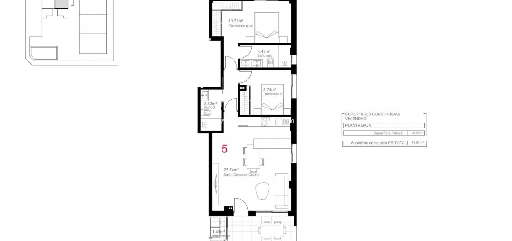 New Build - Bungalow - Pilar de la Horadada