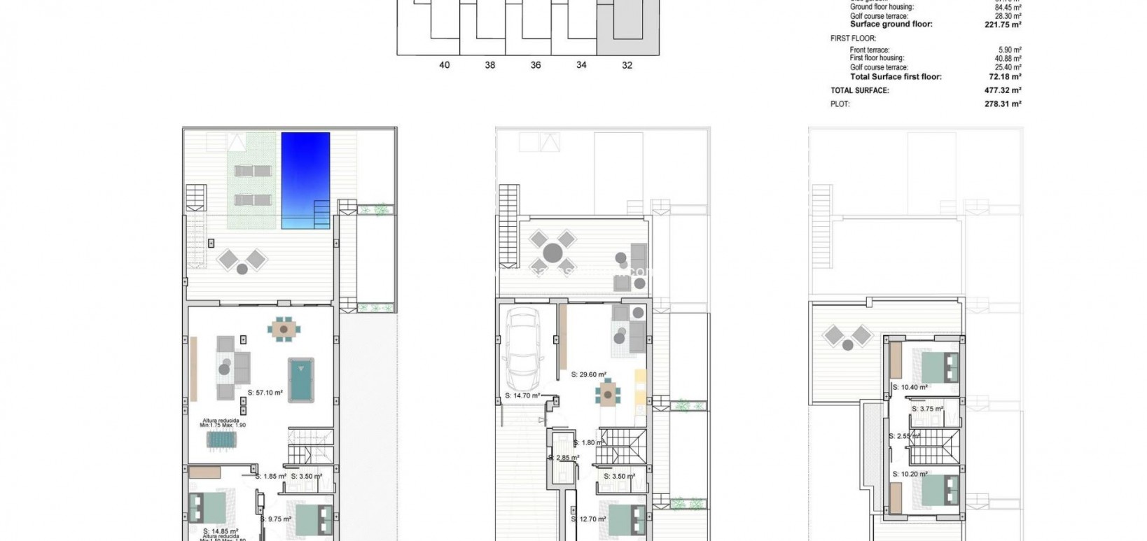New Build - Villa - Los Alcazares - Serena Golf