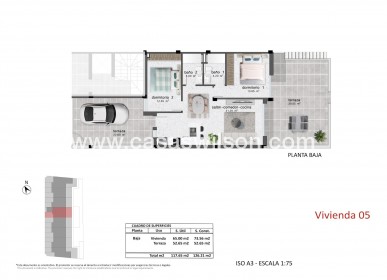New Build - Bungalow - Pilar de la Horadada - Polígono Industrial Zona Raimundo Bened