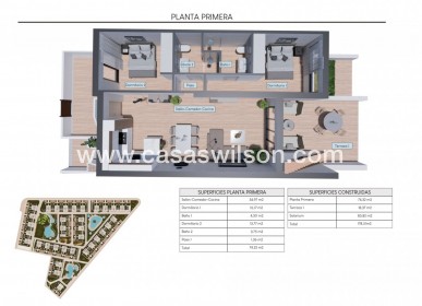 New Build - Bungalow - Torrevieja - Los Balcones