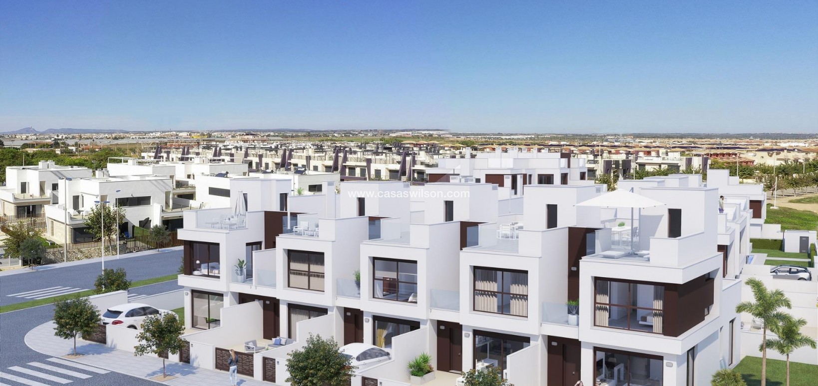 New Build - Townhouse - Pilar de la Horadada - El Mojón