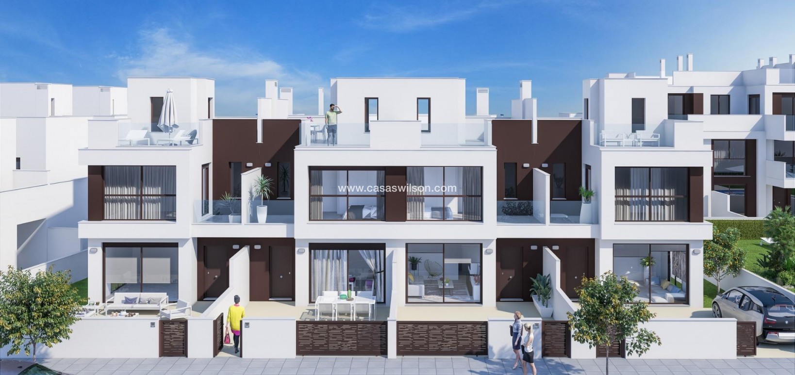 New Build - Townhouse - Pilar de la Horadada - El Mojón