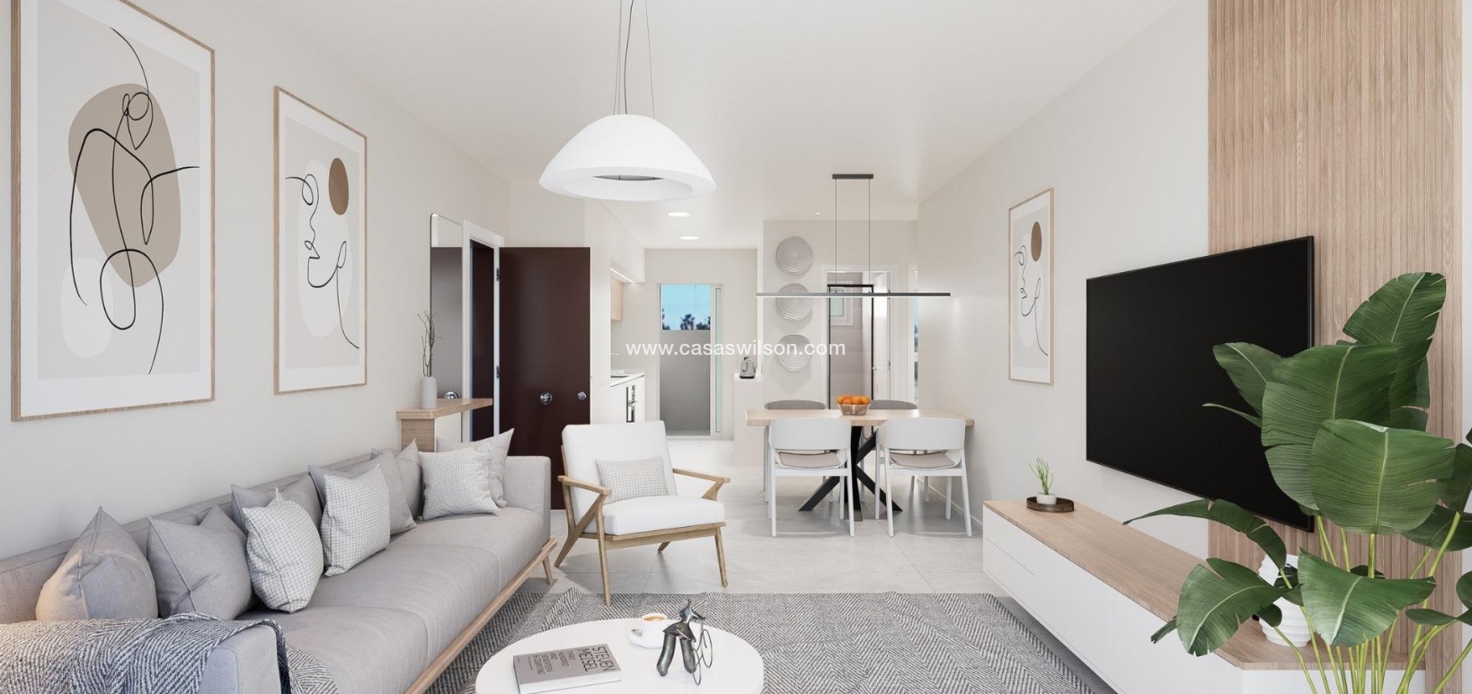 New Build - Townhouse - Pilar de la Horadada - El Mojón