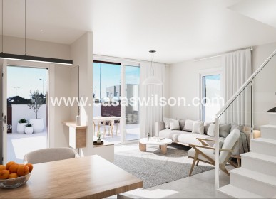 New Build - Townhouse - Pilar de la Horadada - El Mojón