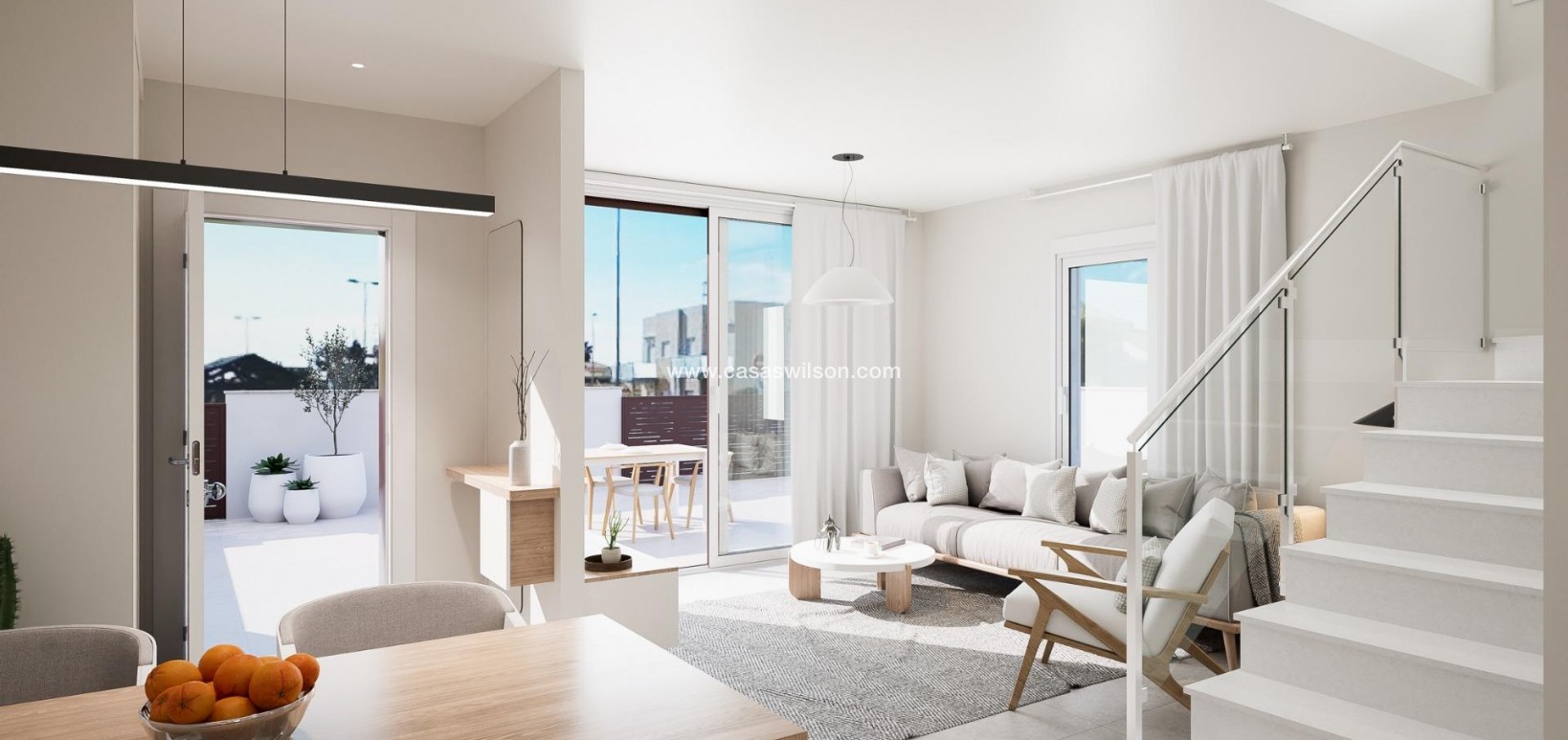 New Build - Townhouse - Pilar de la Horadada - El Mojón