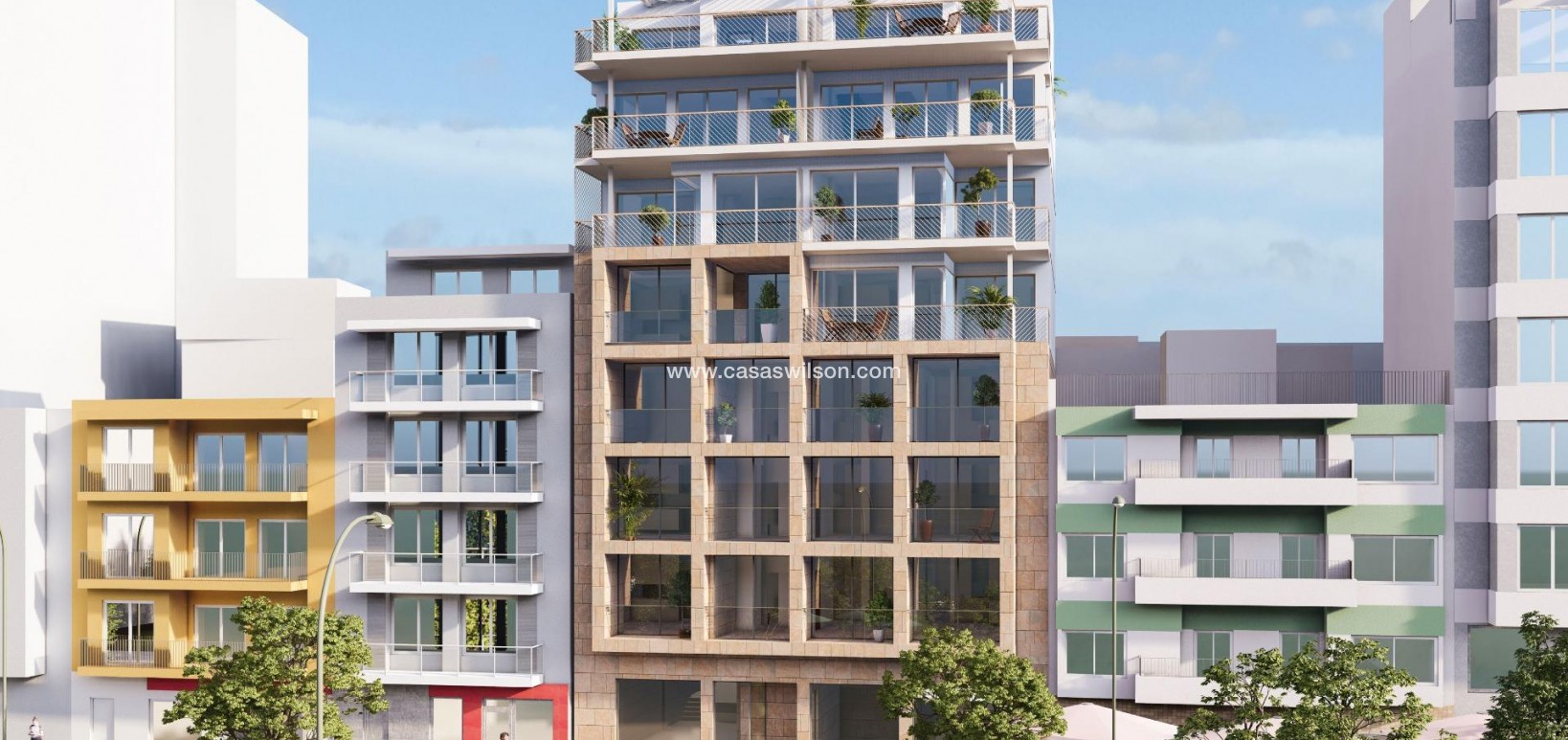 New Build - Appartement - Villajoyosa - Pueblo