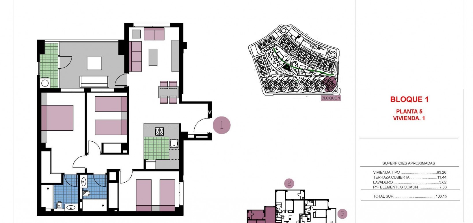 New Build - Appartement - Pilar de la Horadada - Mil Palmeras