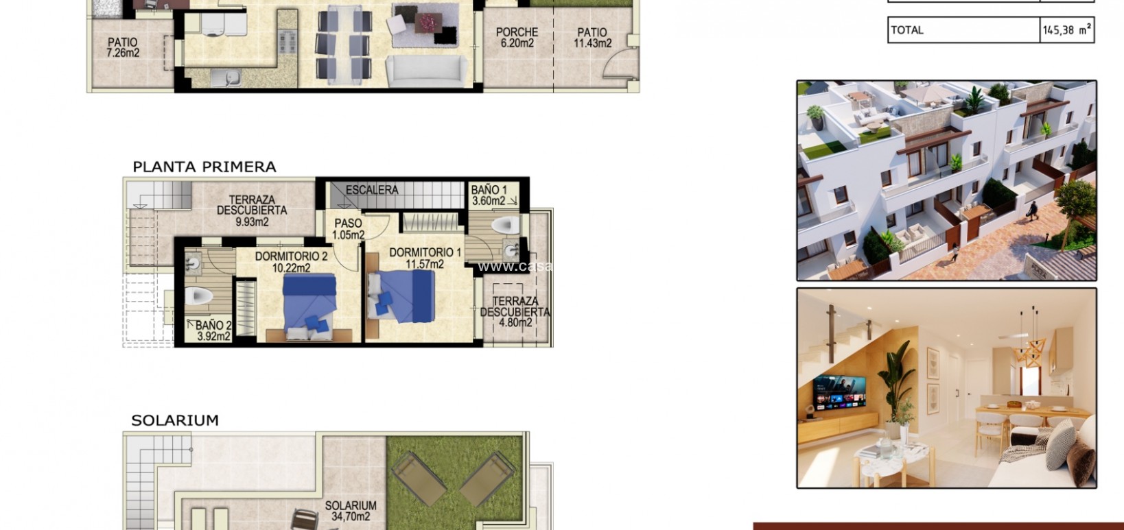 New Build - Townhouse - Orihuela - Entre Naranjos Vistabella