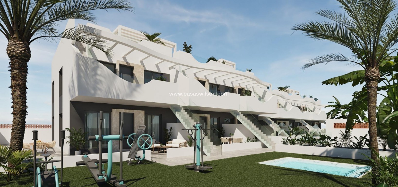 New Build - Bungalow - Pilar de la Horadada - Parque Ramon eugenio Escudero