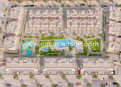 New Build - Townhouse - Pilar de la Horadada - Lo Monte