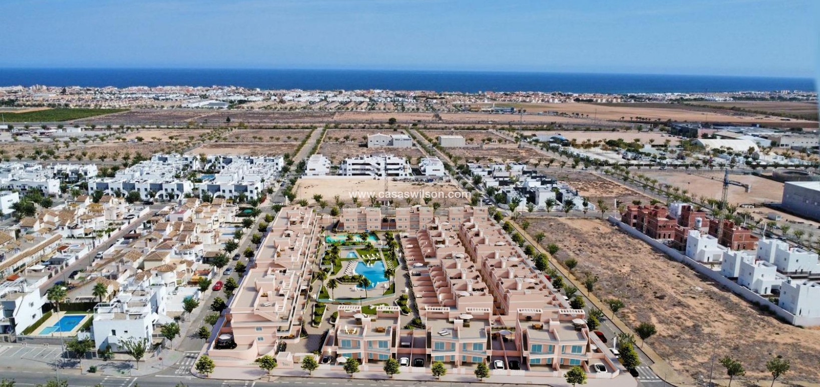 New Build - Townhouse - Pilar de la Horadada - Lo Monte