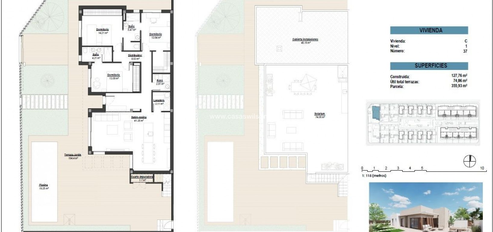 New Build - Villa - Los Alcazares - Serena Golf