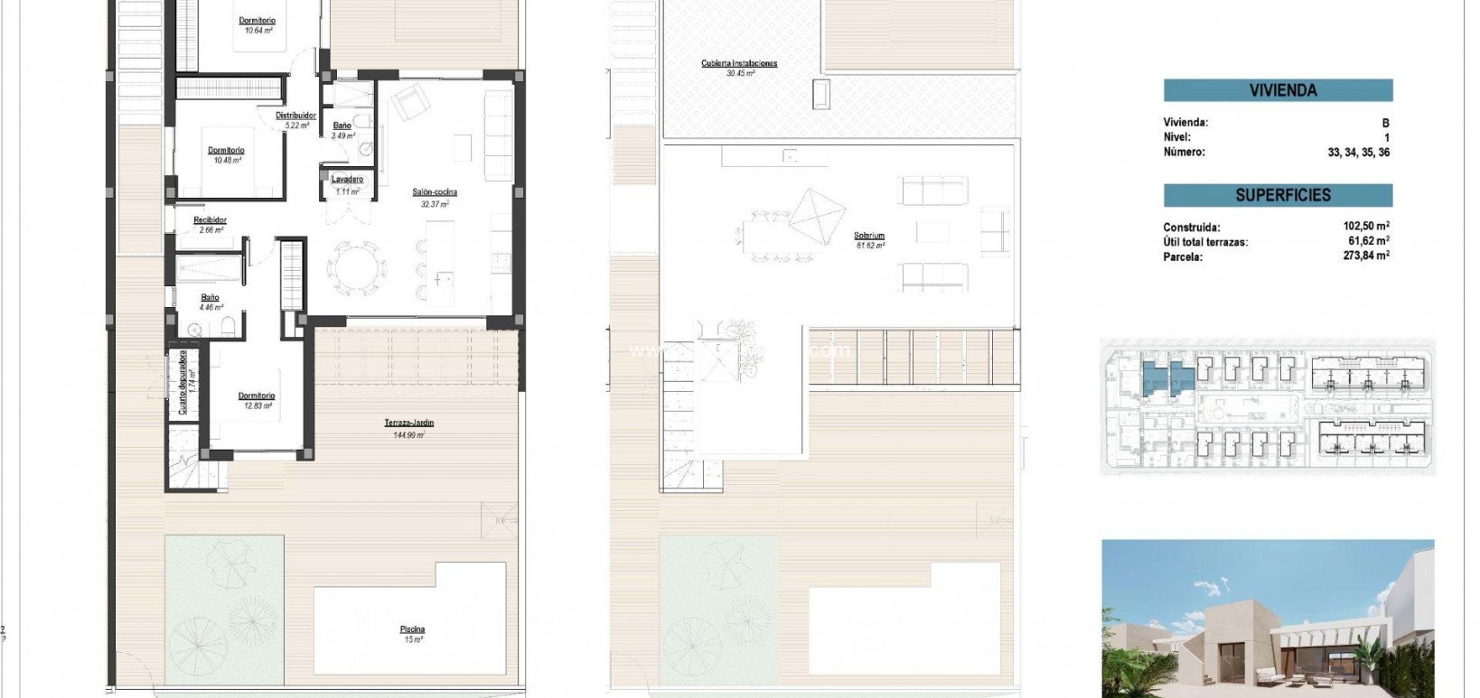 Nueva construcción  - Chalet - Los Alcazares - Serena Golf
