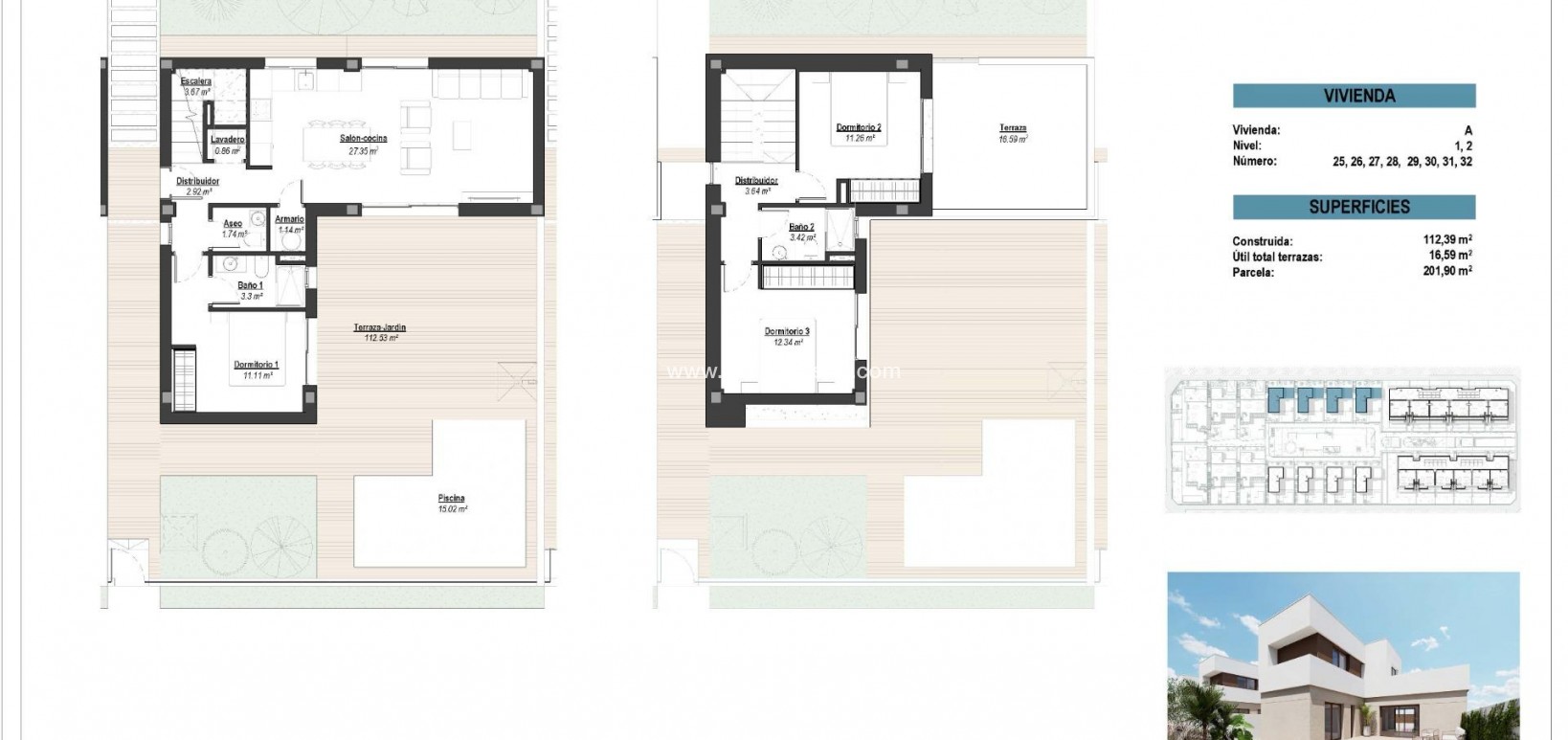 New Build - Villa - Los Alcazares - Serena Golf