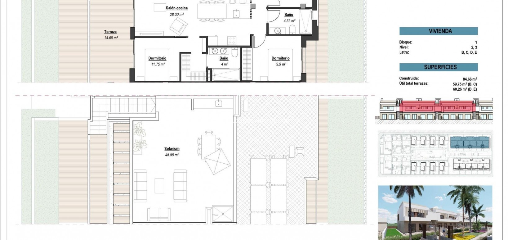 New Build - Bungalow - Los Alcazares - Serena Golf