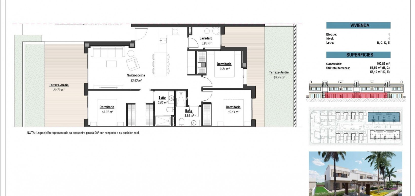 Nueva construcción  - Bungalow - Los Alcazares - Serena Golf