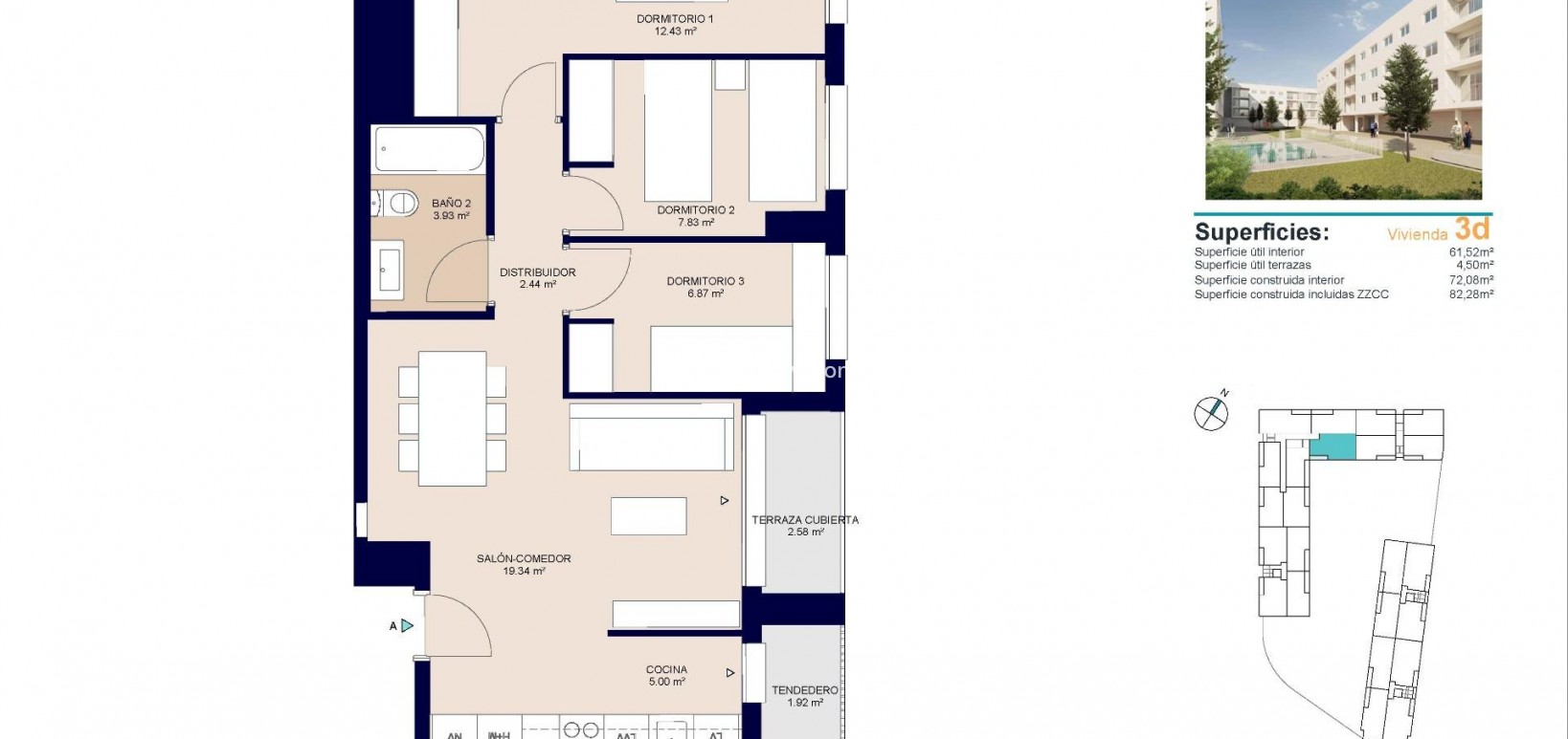 New Build - Apartment - Alicante - San Agustín