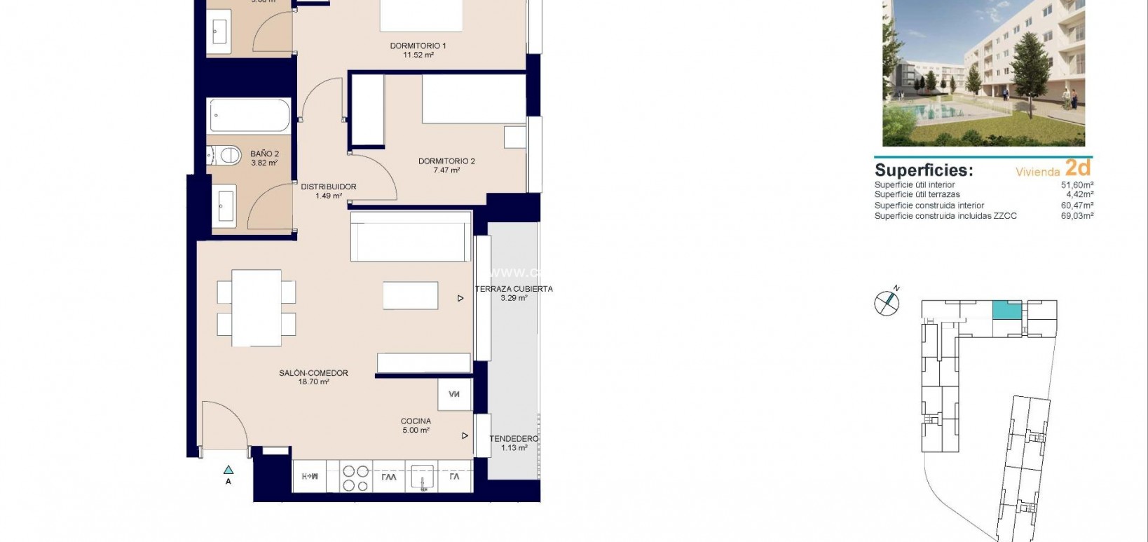 New Build - Apartment - Alicante - San Agustín