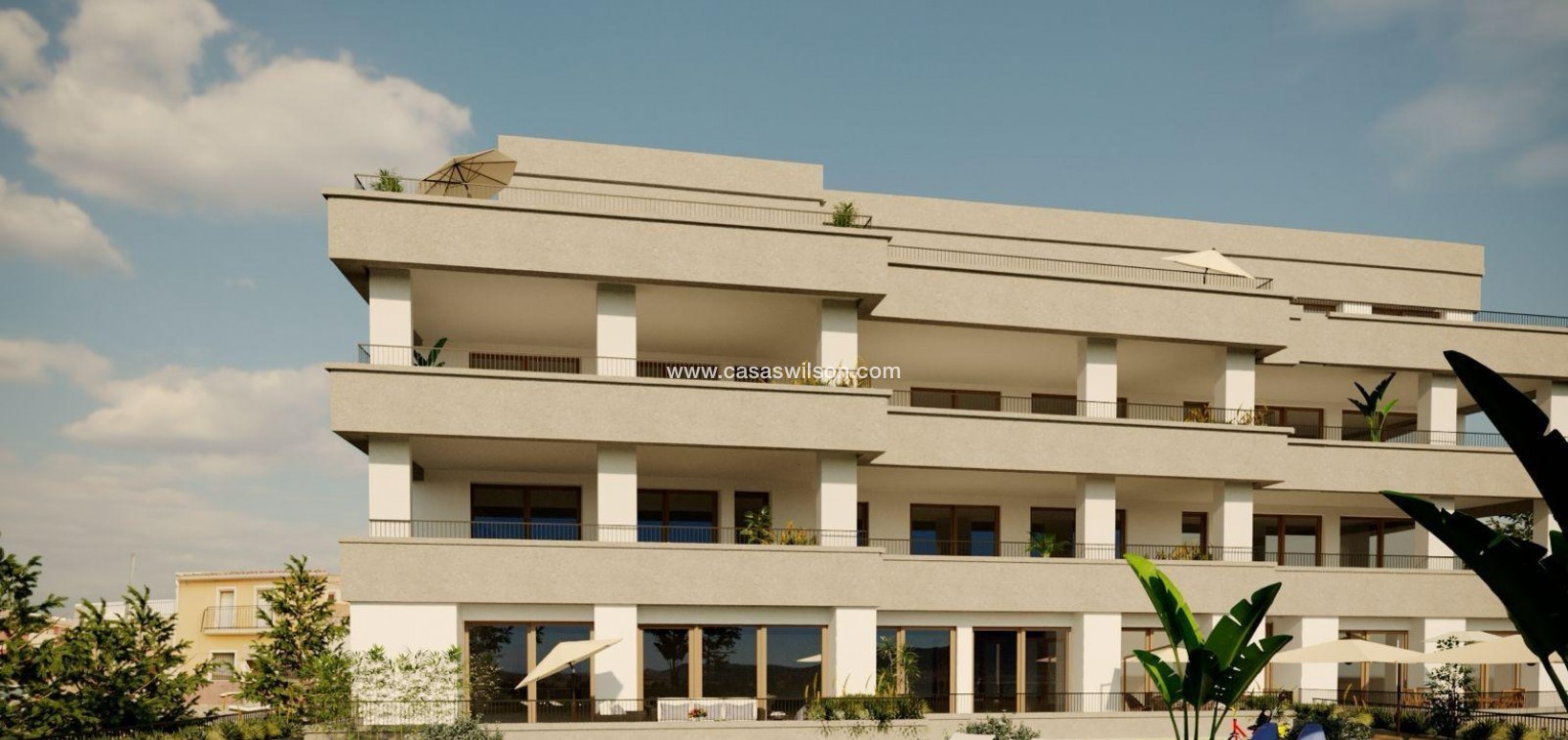 New Build - Appartement - Hondón de las Nieves - Pueblo