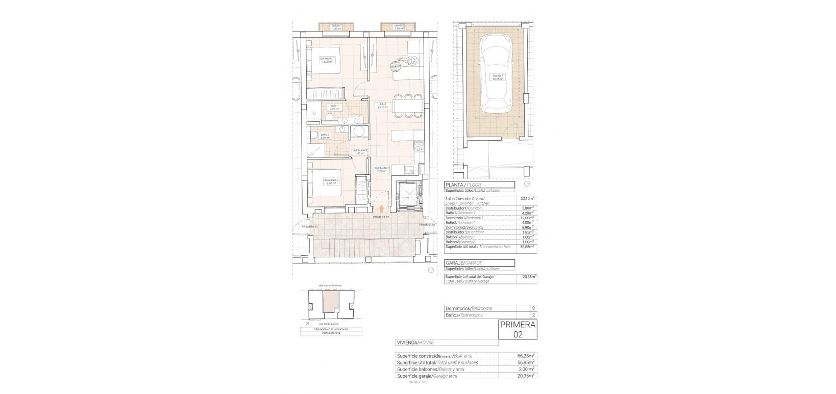 New Build - Appartement - Hondón de las Nieves - Pueblo