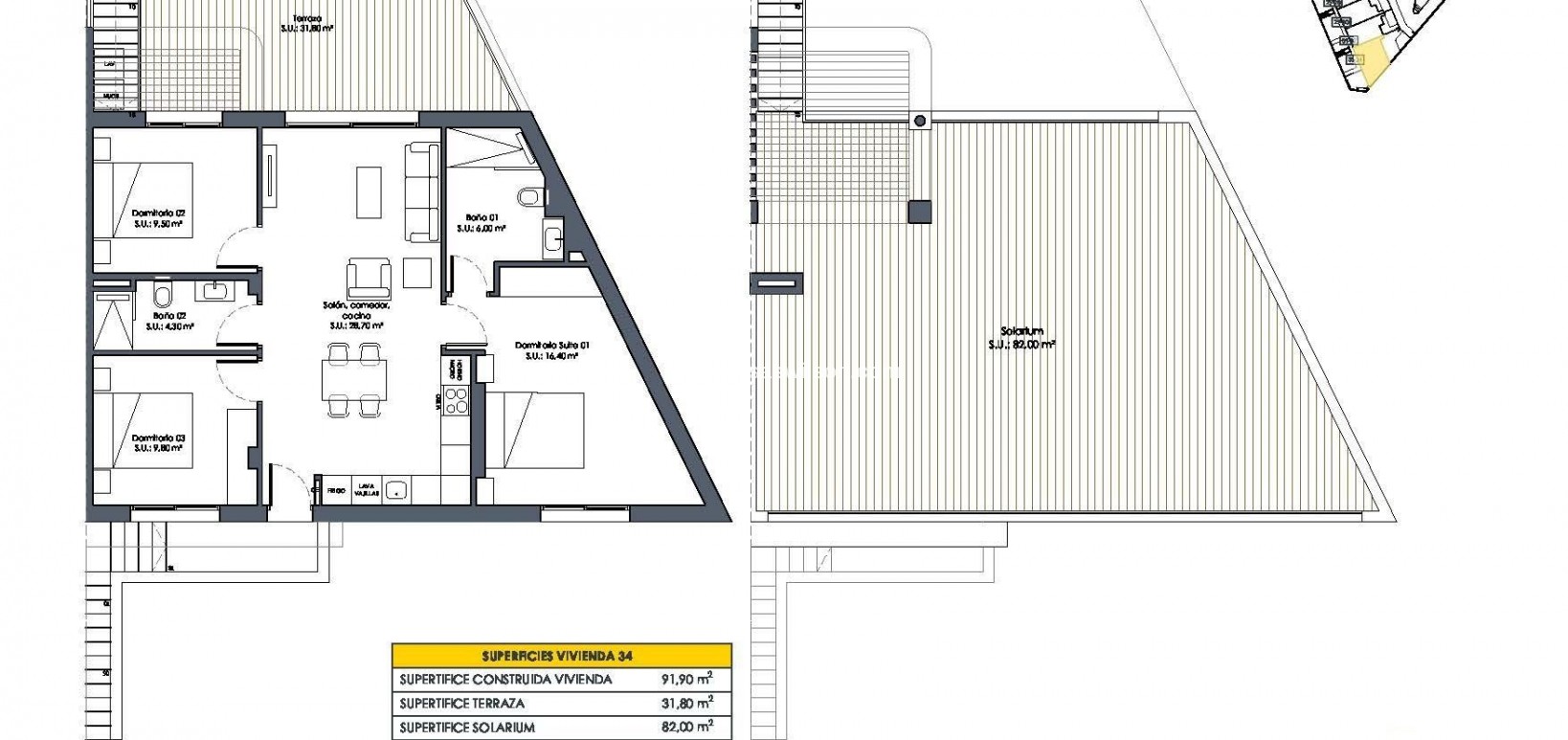 New Build - Bungalow - San Fulgencio - Pueblo