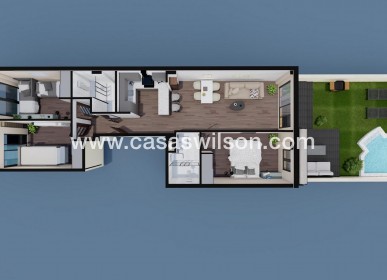 New Build - Appartement - Pilar de la Horadada - pueblo