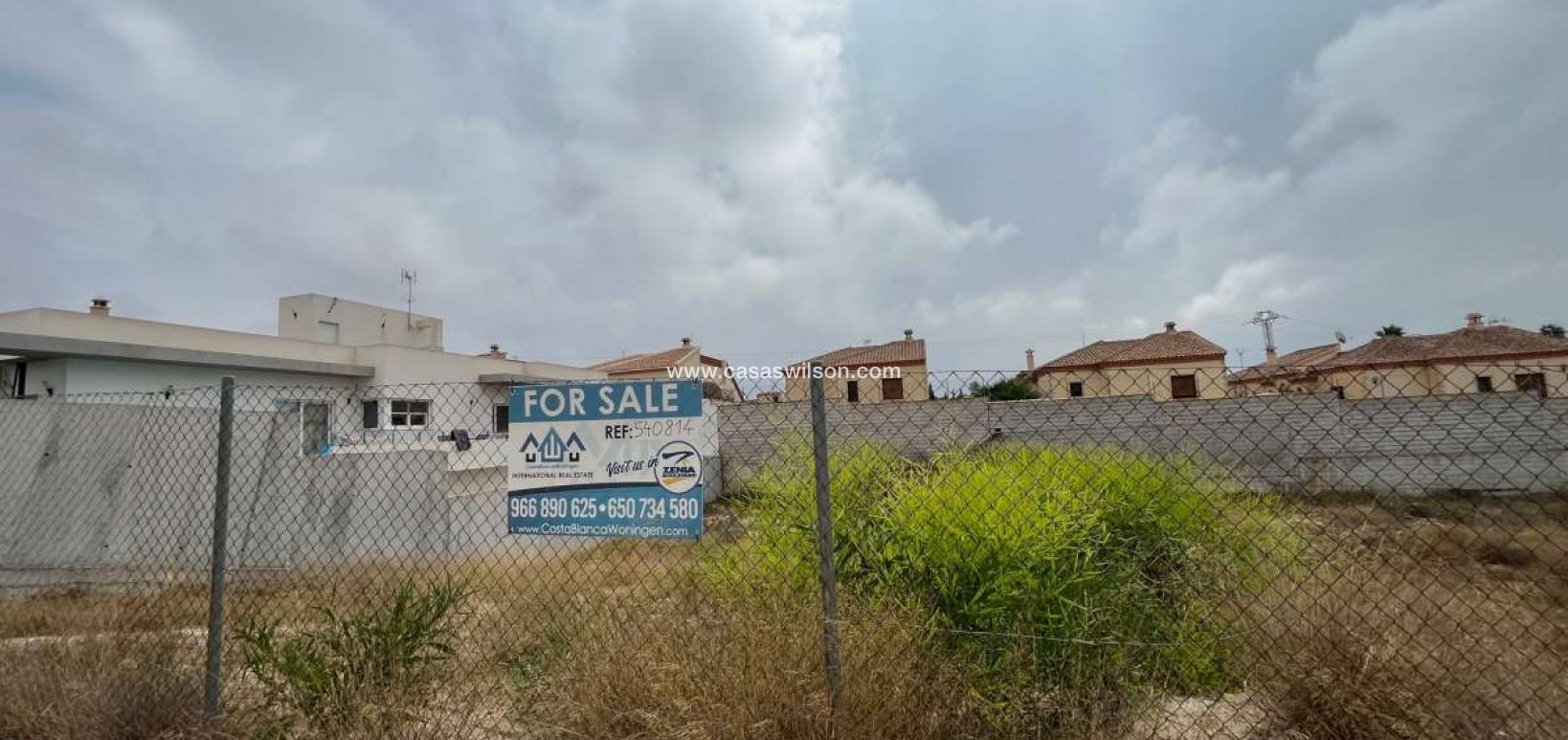Venta - Plot of Land - San Fulgencio