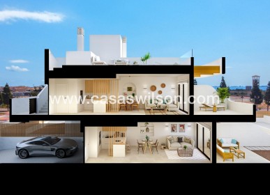 New Build - Appartement - Los Alcazares - Serena Golf