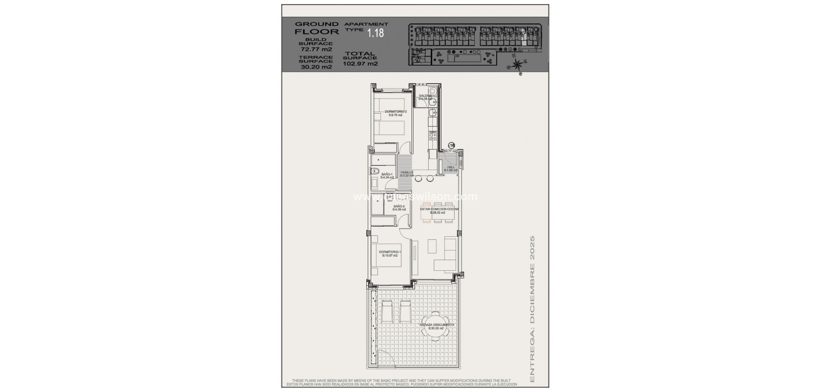 New Build - Bungalow - Torrevieja - Altos del Sol