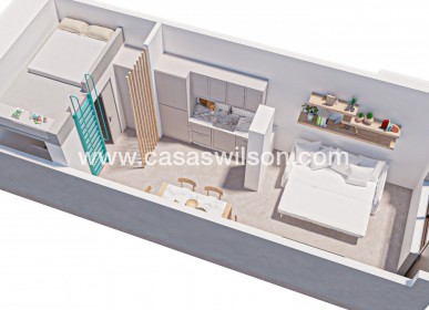 New Build - Apartment - Pilar de la Horadada