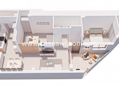 New Build - Apartment - Pilar de la Horadada