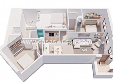 New Build - Apartment - Pilar de la Horadada