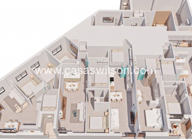 New Build - Appartement - Pilar de la Horadada