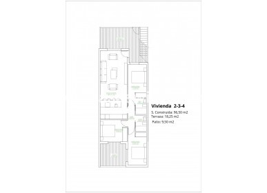 New Build - Bungalow - San Pedro del Pinatar - Los antolinos