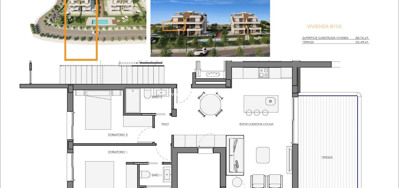 New Build - Appartement - Fuente Alamo - Hacienda del Alamo