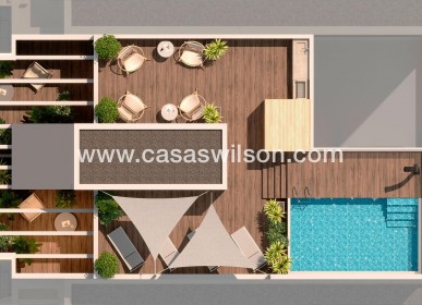 New Build - Appartement - Torrevieja - Playa del Acequion