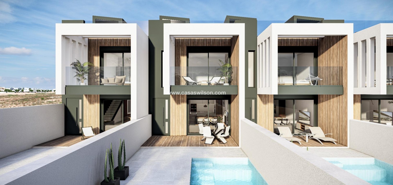 New Build - Townhouse - Pilar de la Horadada - Lo Monte
