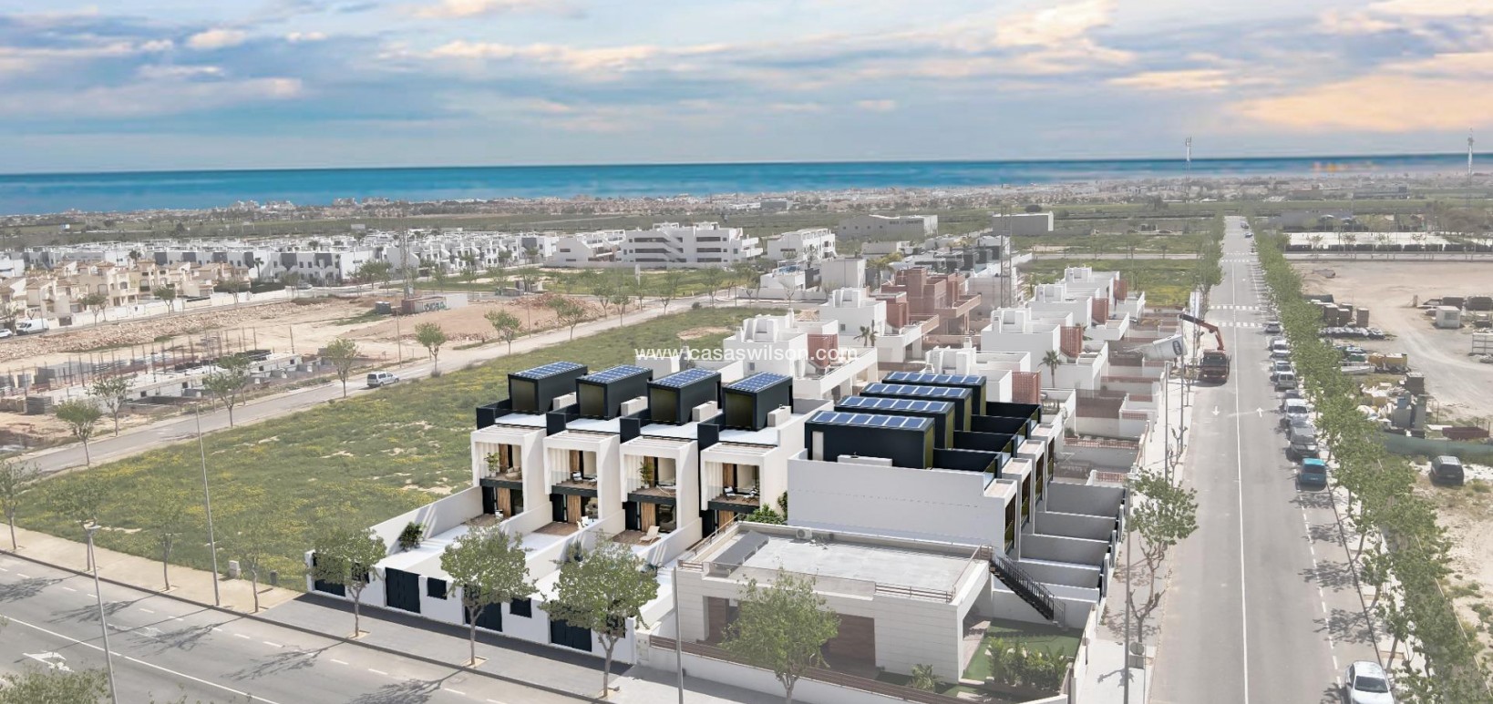 New Build - Townhouse - Pilar de la Horadada - Lo Monte